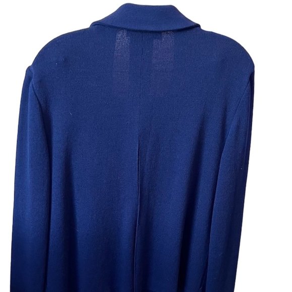 ST JOHN COLLECTION by MARIE GRAY navy Suit size 12 - Picture 3 of 5